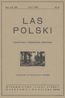 Las Polski. R. 18, 1939, nr 2