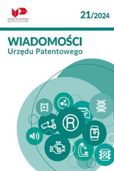 Wiadomości Urzędu Patentowego. 2024, nr 21