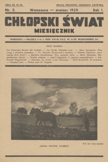 Chłopski Świat. R. 1, 1939, Nr 2