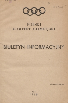 Biuletyn Informacyjny. 1961, nr 1