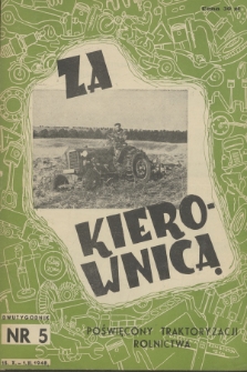 Za Kierownicą. R. [1], 1948,  5