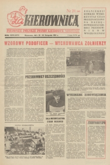 Za Kierownicą : pierwsze polskie pismo kierowcy samochodowego i motocyklisty. R. 4, 1951, nr 21