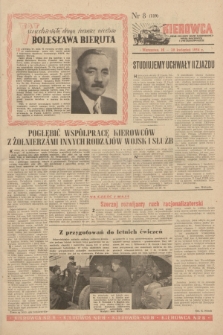 Kierowca : pismo żołnierzy służby samochodowej, wojsk pancernych i zmechanizowanych. R. 7, 1954, nr 8