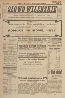 Słowo Wileńskie. R. 1, 1921, nr 102