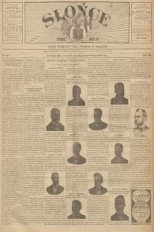 Słońce : organ urzędowy Unji Polskiej w Ameryce. R. 3, 1898, no. 42