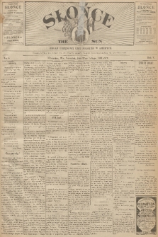 Słońce : organ urzędowy Unji Polskiej w Ameryce. R. 5, 1900, no. 8