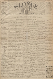 Słońce : organ urzędowy Unji Polskiej w Ameryce. R. 5, 1900, no. 11