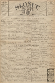 Słońce : organ urzędowy Unji Polskiej w Ameryce. R. 5, 1900, no. 13