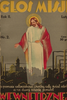 Głos Misji Wewnętrznej. R. 2, [1933], nr 2