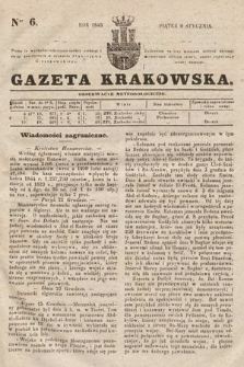Gazeta Krakowska. 1846, nr 6