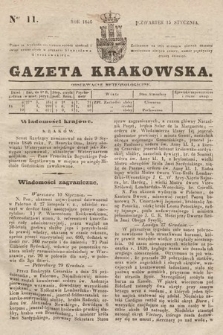 Gazeta Krakowska. 1846, nr 11