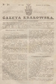 Gazeta Krakowska. 1846, nr 21