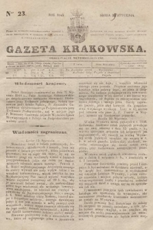 Gazeta Krakowska. 1846, nr 23