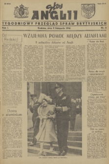 Głos Anglii : tygodniowy przegląd spraw brytyjskich. R. 1, 1946, nr 2