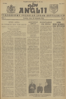 Głos Anglii : tygodniowy przegląd spraw brytyjskich. R. 1, 1946, nr 5