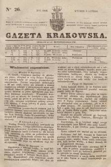 Gazeta Krakowska. 1846, nr 26