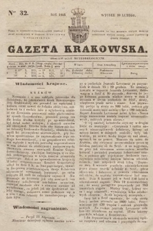 Gazeta Krakowska. 1846, nr 32