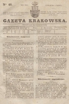 Gazeta Krakowska. 1846, nr 46