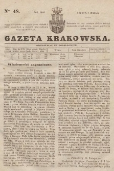 Gazeta Krakowska. 1846, nr 48