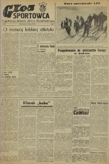 Głos Sportowca : tygodniowy dodatek do „Głosu Koszalińskiego”. R. 2, 1953, nr 5 (12)