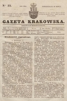 Gazeta Krakowska. 1846, nr 55