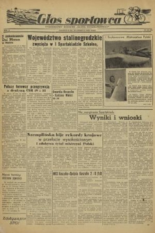 Głos Sportowca : tygodniowy dodatek do „Głosu Koszalińskiego”. R. 2, 1953, nr 22 (29)