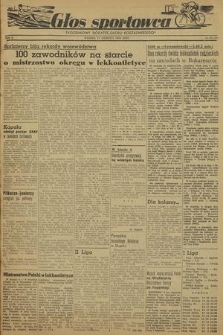 Głos Sportowca : tygodniowy dodatek do „Głosu Koszalińskiego”. R. 2, 1953, nr 28 (35)