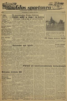 Głos Sportowca : tygodniowy dodatek do „Głosu Koszalińskiego”. R. 2, 1953, nr 30 (37)