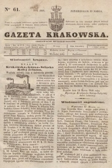 Gazeta Krakowska. 1846, nr 61