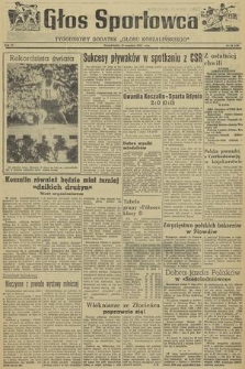 Głos Sportowca : tygodniowy dodatek do „Głosu Koszalińskiego”. R. 4, 1955, nr 34 (130)