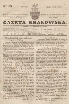 Gazeta Krakowska. 1846, nr 68