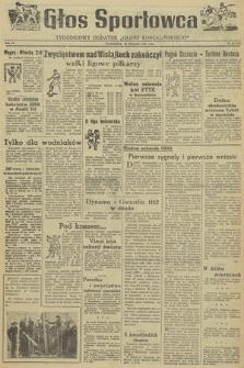 Głos Sportowca : tygodniowy dodatek do „Głosu Koszalińskiego”. R. 4, 1955, nr 43 (139)