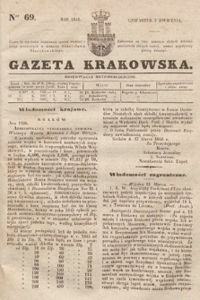 Gazeta Krakowska. 1846, nr 69