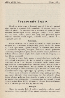 Echa Leśne. 1926, No. 3