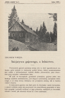 Echa Leśne. 1926, No. 7