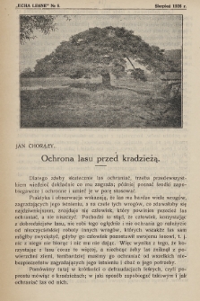Echa Leśne. 1926, No. 8