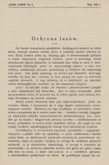 Echa Leśne. 1927, No. 5