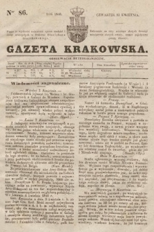 Gazeta Krakowska. 1846, nr 86