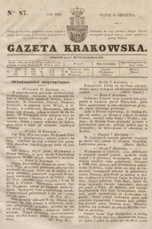 Gazeta Krakowska. 1846, nr 87