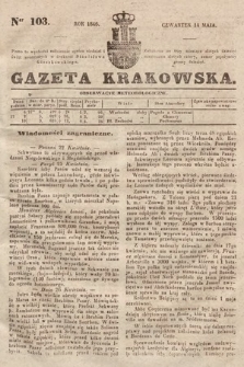Gazeta Krakowska. 1846, nr 103