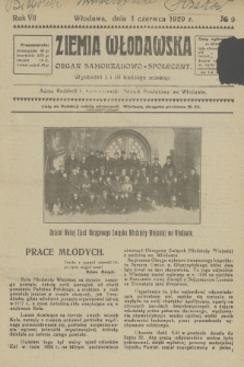 Ziemia Włodawska : organ samorządowo-społeczny. R.7, 1929, nr 9