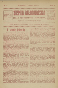 Ziemia Włodawska : organ samorządowo-społeczny. R.5, 1927, nr 5