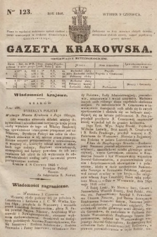 Gazeta Krakowska. 1846, nr 123