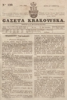 Gazeta Krakowska. 1846, nr 129