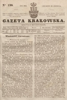 Gazeta Krakowska. 1846, nr 130