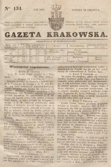 Gazeta Krakowska. 1846, nr 134