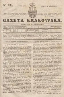 Gazeta Krakowska. 1846, nr 138