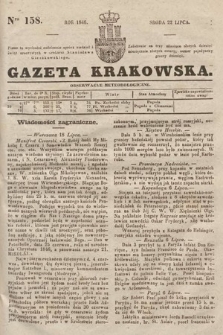 Gazeta Krakowska. 1846, nr 158