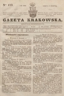 Gazeta Krakowska. 1846, nr 173