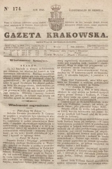 Gazeta Krakowska. 1846, nr 174